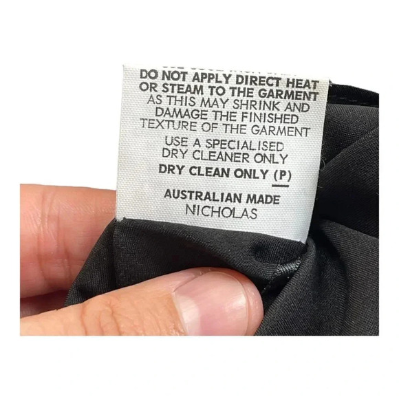 NICHOLAS Fringe Tweed Red Black Stripe Cotton Wool Woven Zip Top - Picture 9 of 15